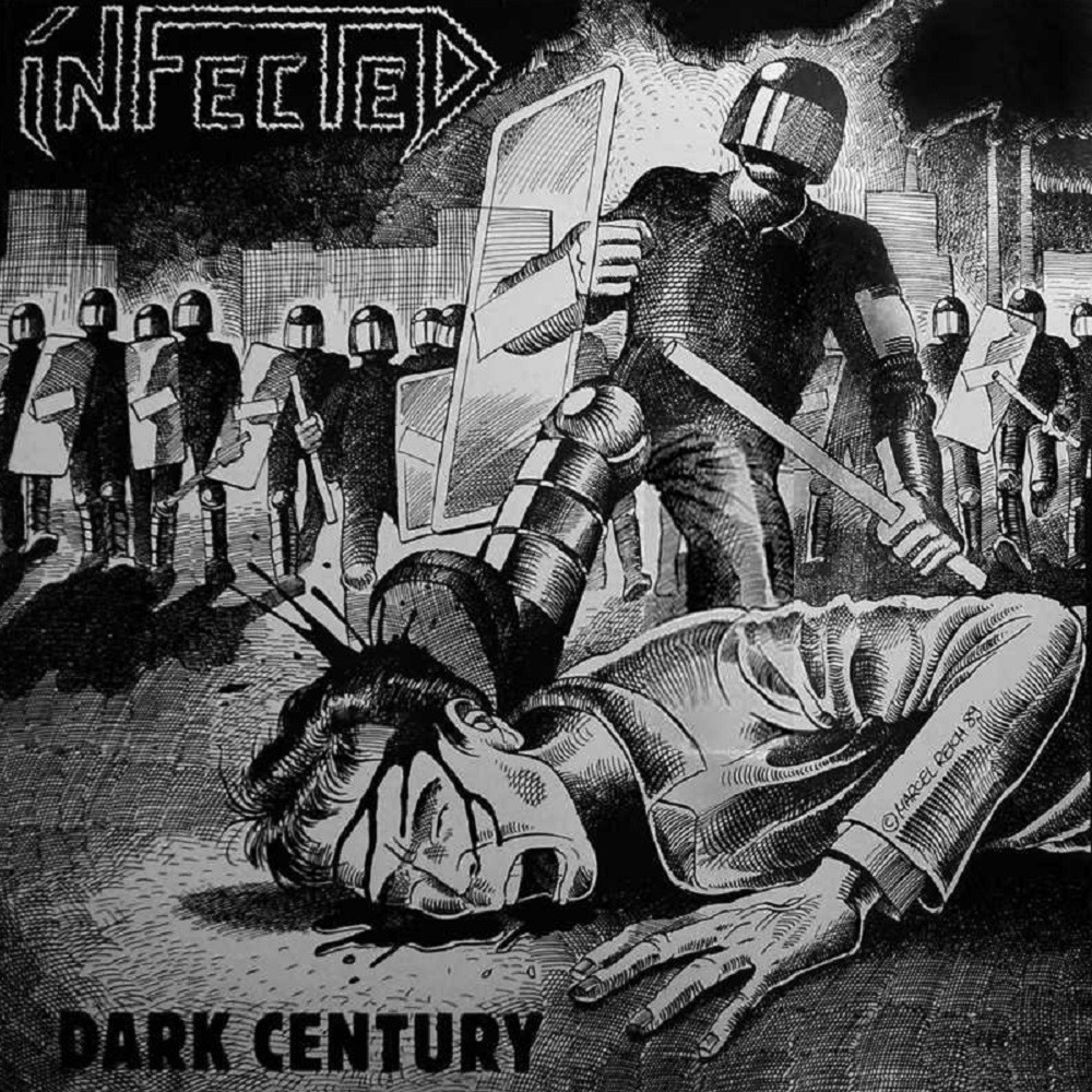 Infected - Dark Century (1989) Cover