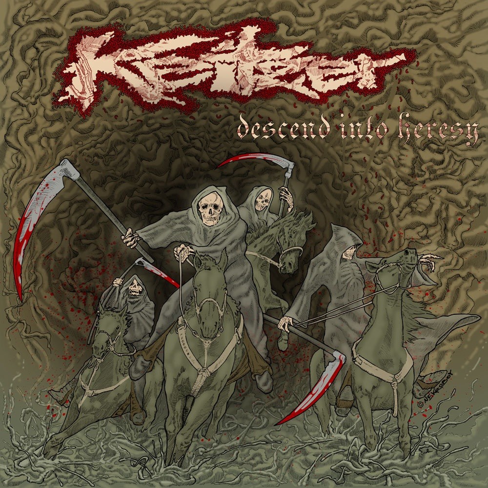 Keitzer - Descend Into Heresy (2011) Cover
