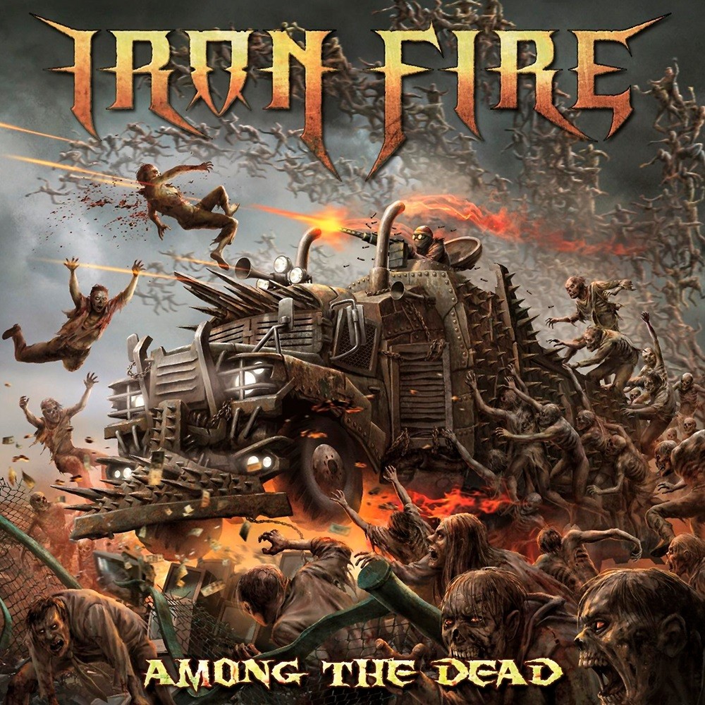 Iron Fire - Among the Dead (2016) Cover