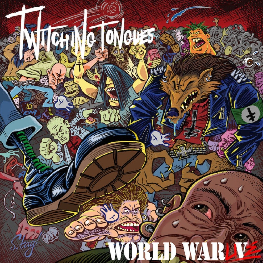 Twitching Tongues - World War V (2014) Cover