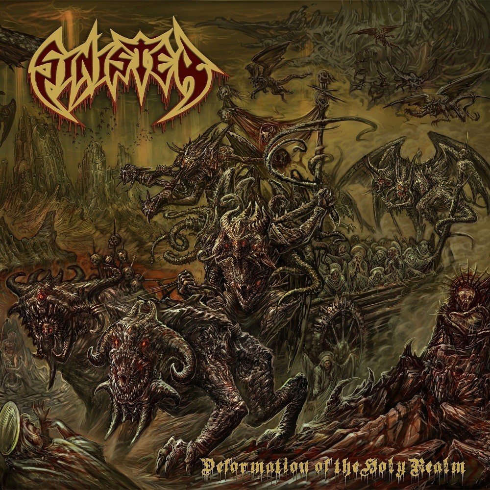 Sinister - Deformation of the Holy Realm (2020) Cover