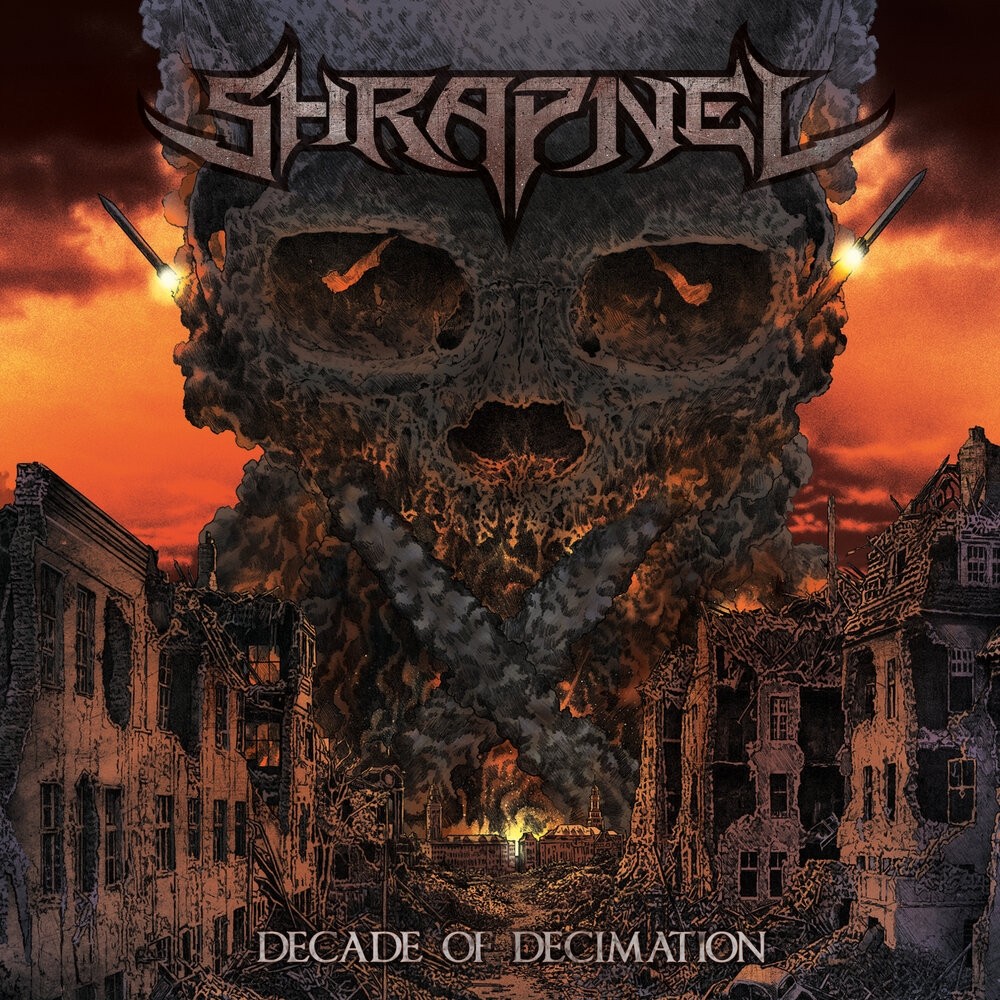 Shrapnel - Decade of Decimation (2019) Cover