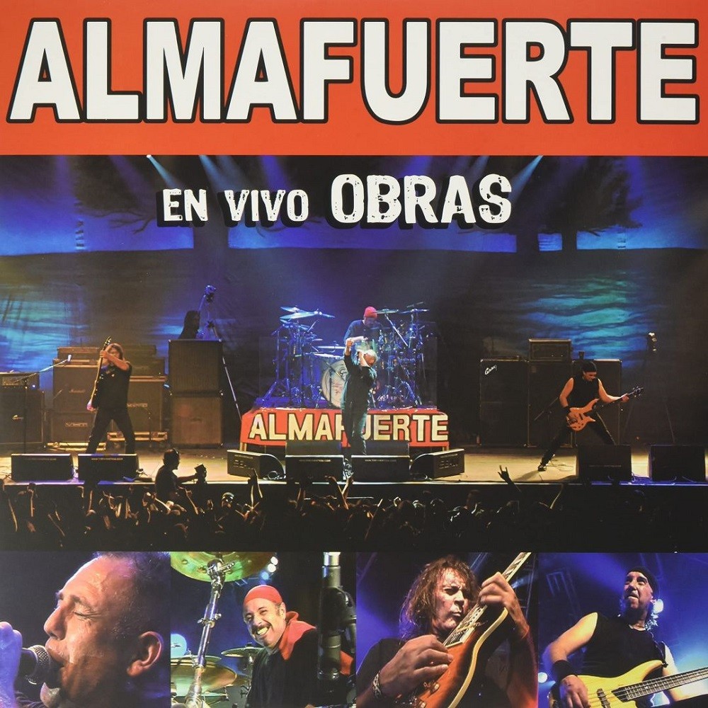 Almafuerte - En vivo Obras (2009) Cover