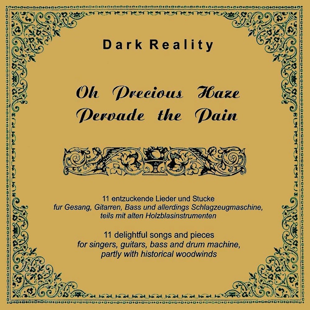 Dark Reality - Oh Precious Haze Pervade the Pain (1997) Cover