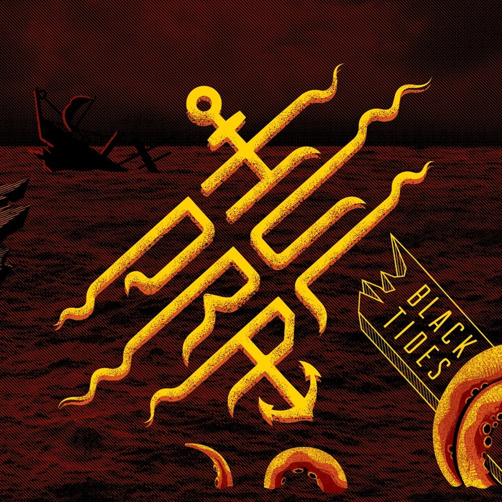 Huldra - Black Tides (2014) Cover