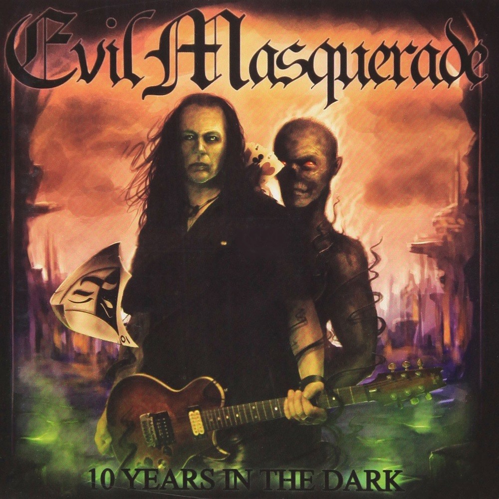 Evil Masquerade - 10 Years in the Dark (2014) Cover