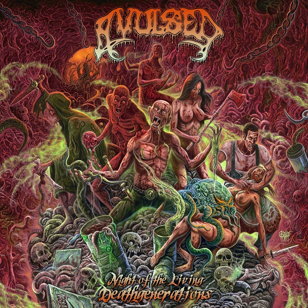 Avulsed - Night of the Living Deathgenerations (2017) Cover