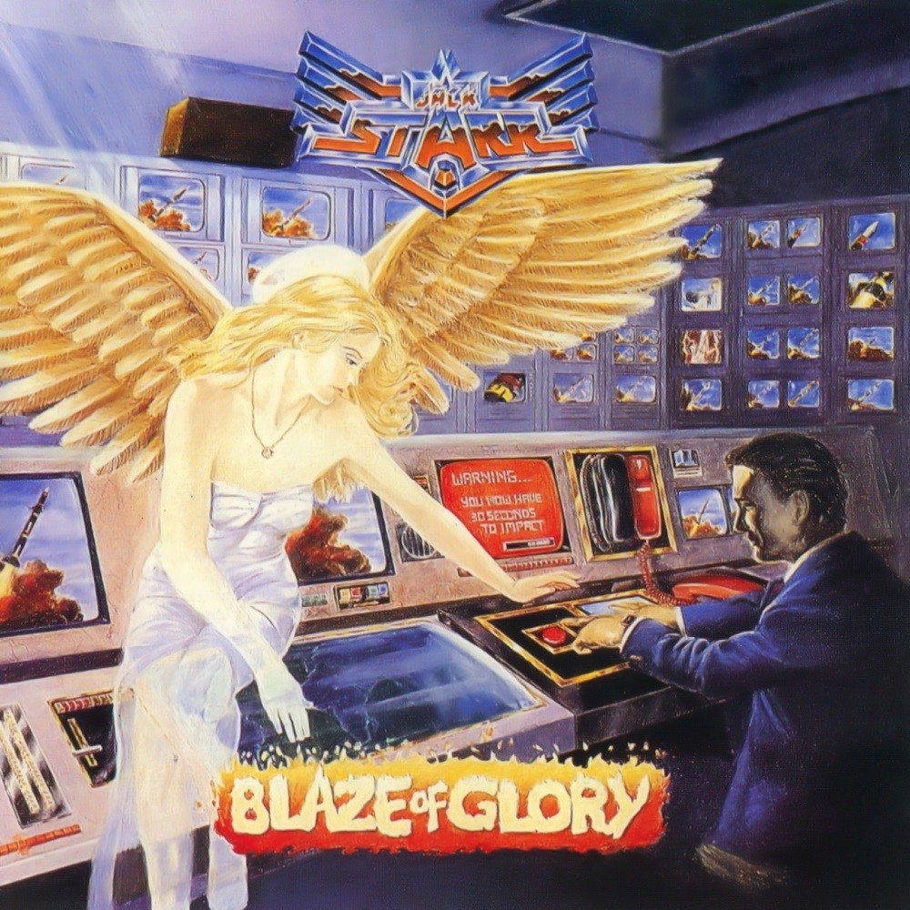 Burning Starr - Blaze of Glory (1987) Cover
