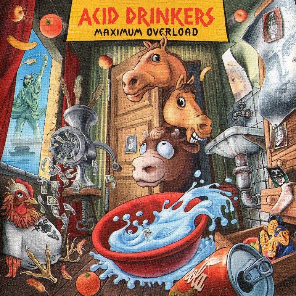 Acid Drinkers - Maximum Overload (2002) Cover