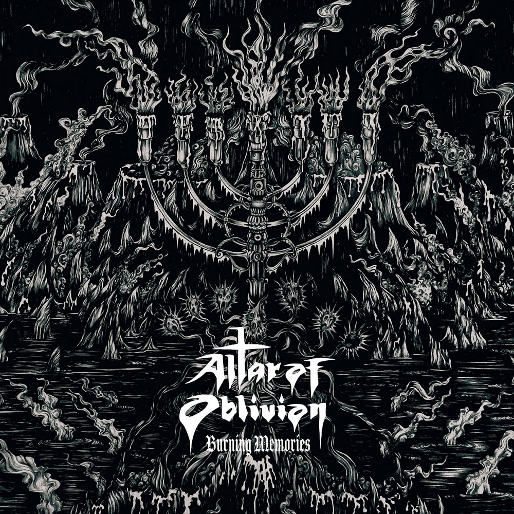 Altar of Oblivion - Burning Memories (2023) Cover