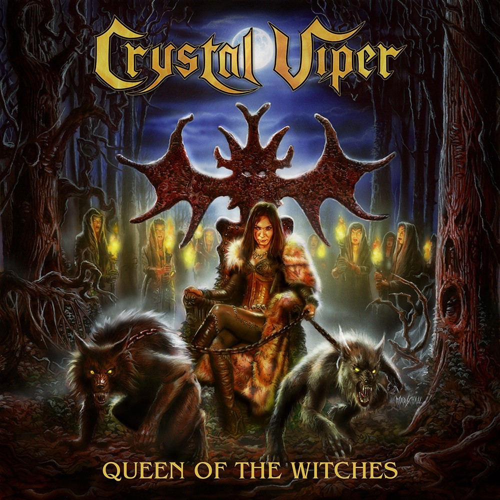 Crystal Viper - Queen of the Witches (2017) Cover