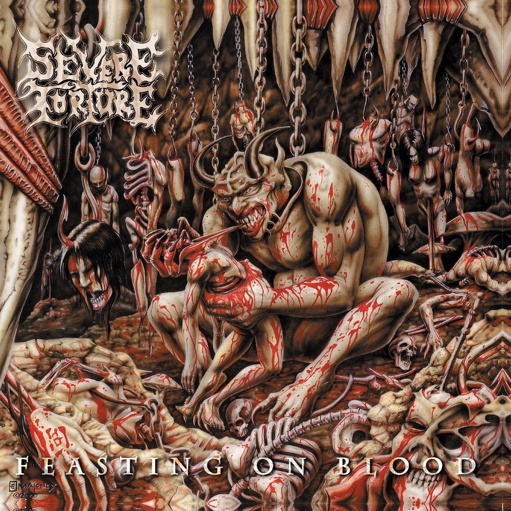 Severe Torture - Feasting on Blood (2000) Cover