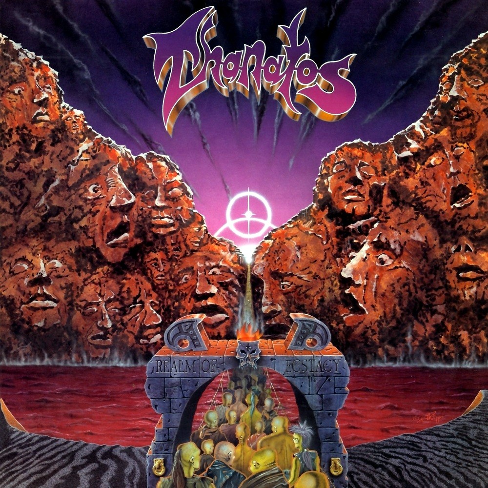 Thanatos - Realm of Ecstacy (1992) Cover