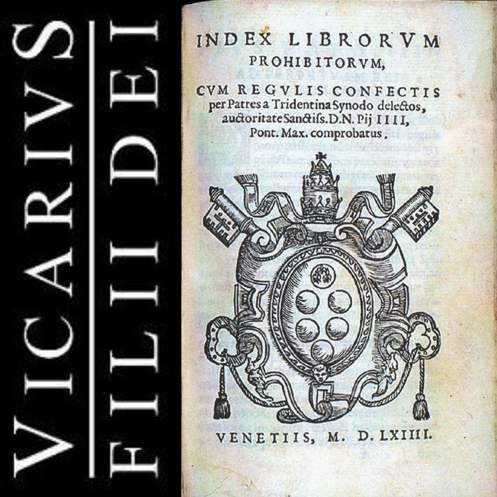 Vicarivs Filii Dei - Index Librorum Prohibitorum (2010) Cover