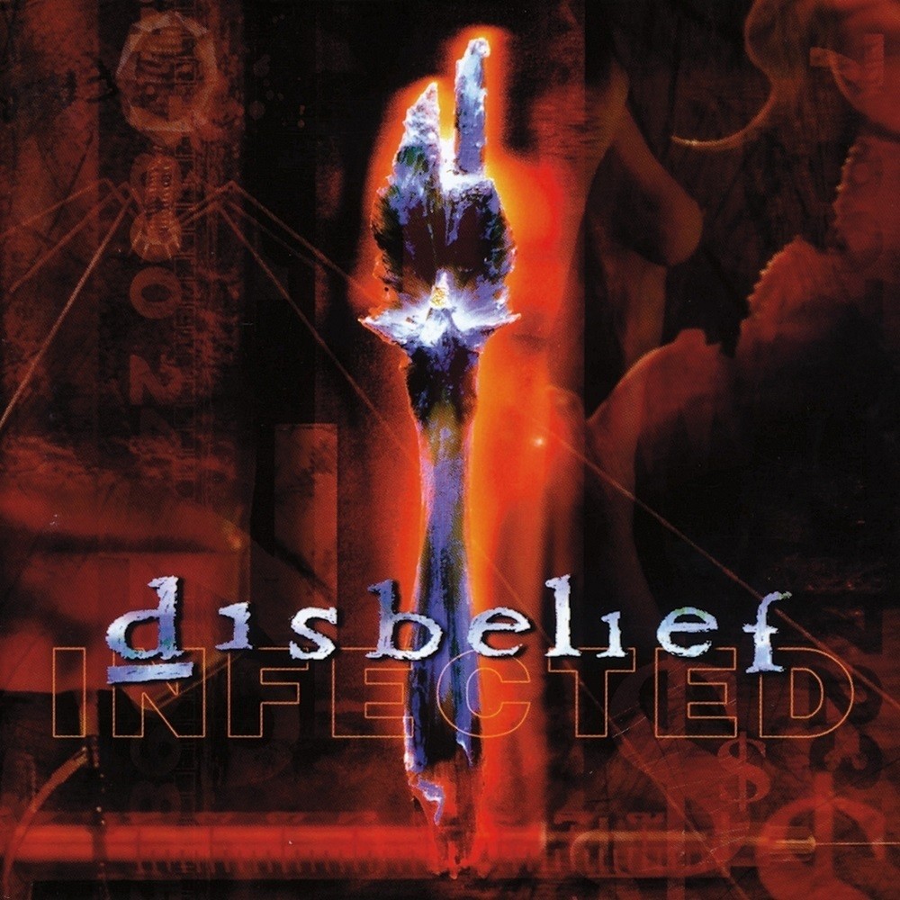 Disbelief - Infected (1998) Cover