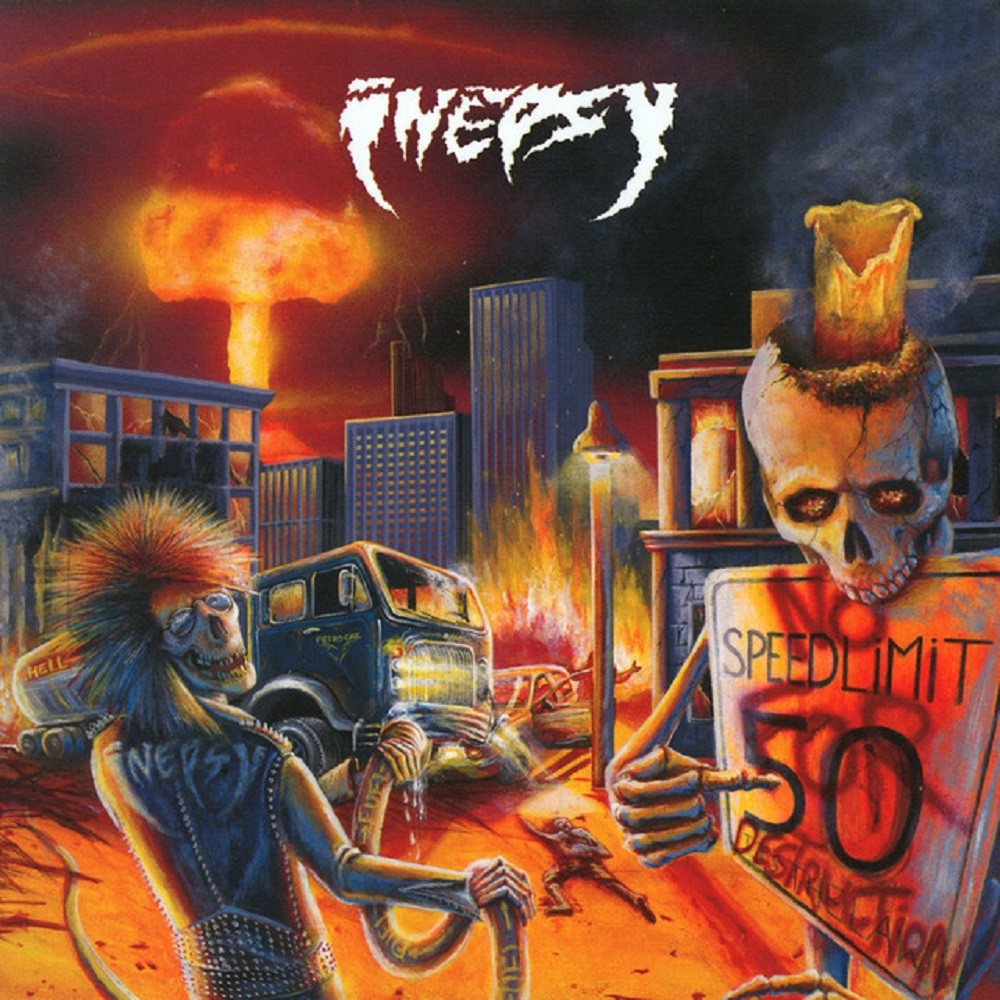 Inepsy - No Speed Limit for Destruction (2007) Cover