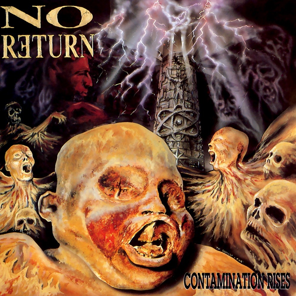 No Return - Contamination Rises (1991) Cover