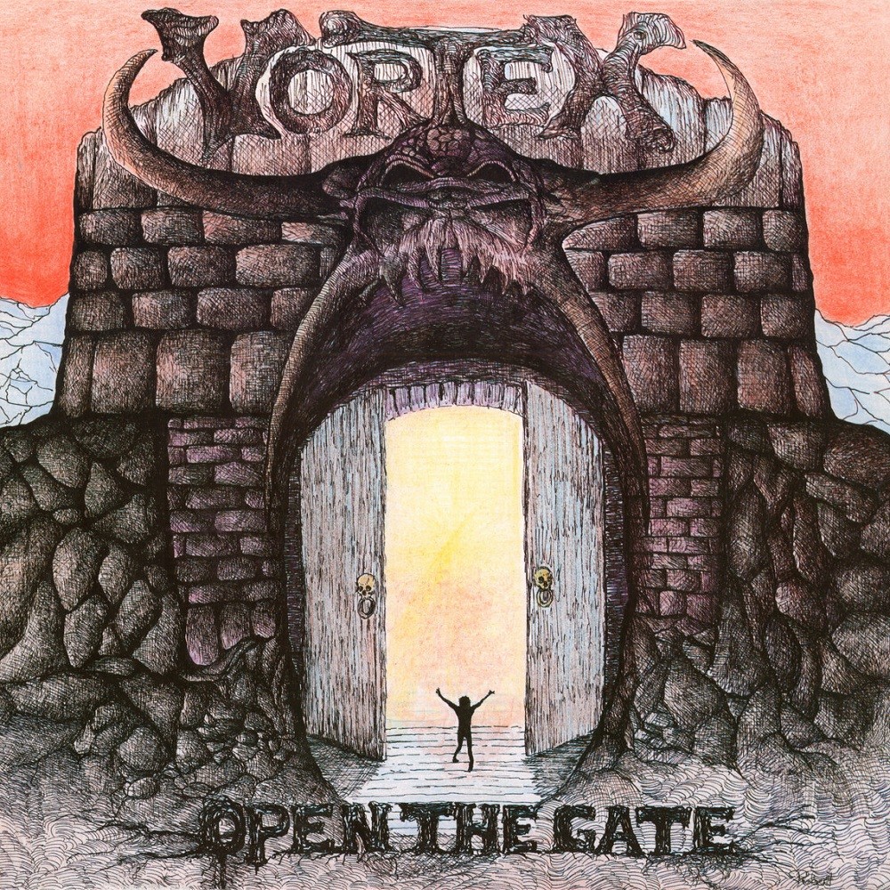 Vortex (NED) - Open the Gate (1986) Cover