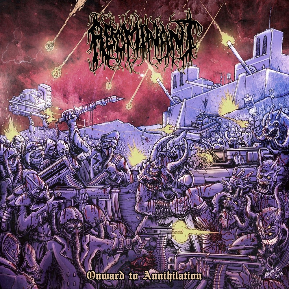 Abominant - Onward to Annihilation (2013) Cover