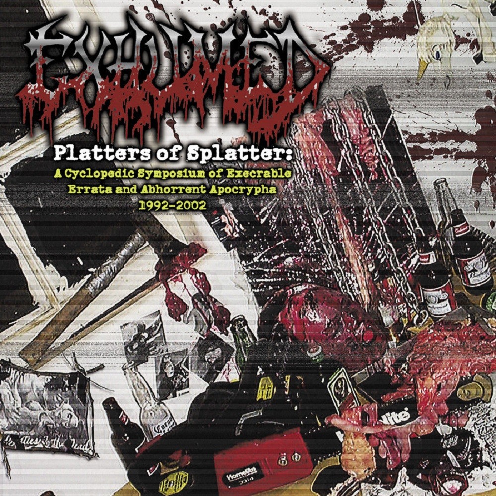 Exhumed - Platters of Splatter: A Cyclopedic Symposium of Execrable Errata and Abhorrent Apocrypha 1992-2002 (2004) Cover