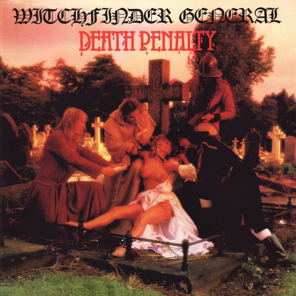 Witchfinder General - Death Penalty (1982) Cover
