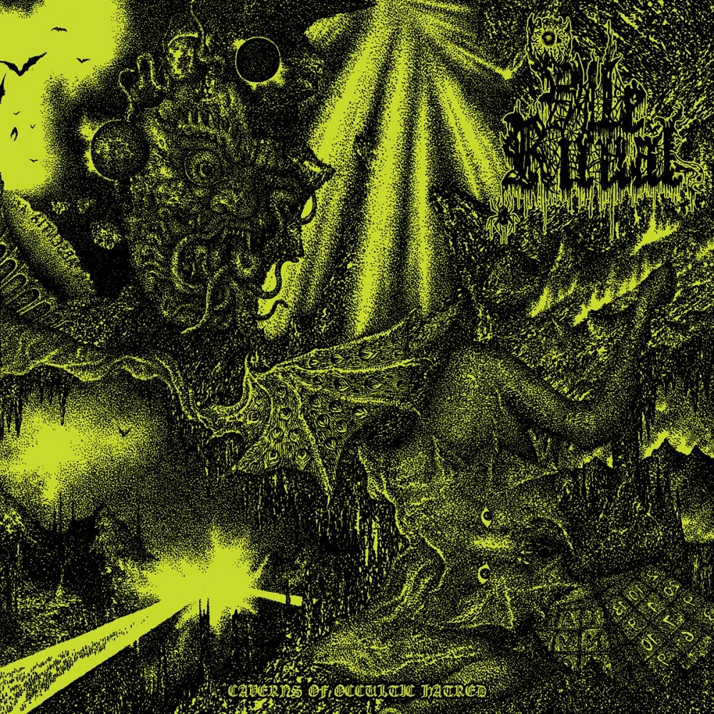 Vile Ritual - Caverns of Occultic Hatred (2023) Cover