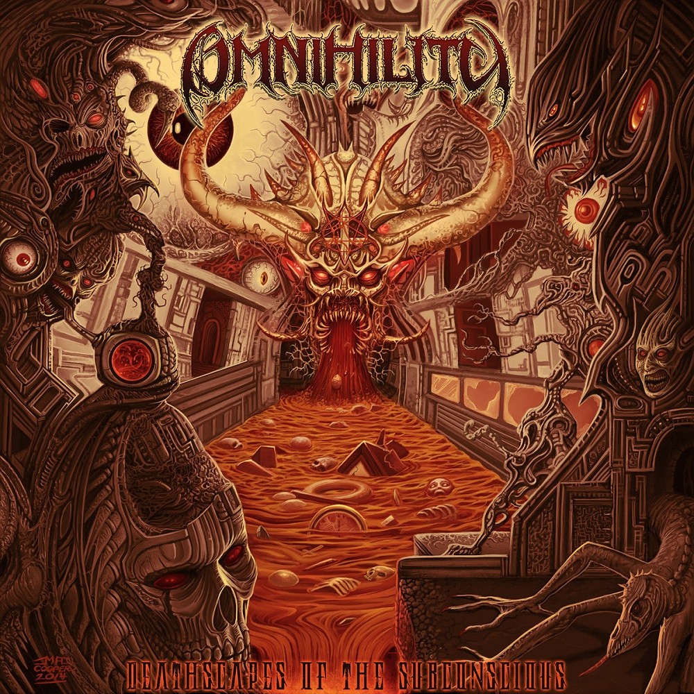Omnihility - Deathscapes of the Subconscious (2014) Cover
