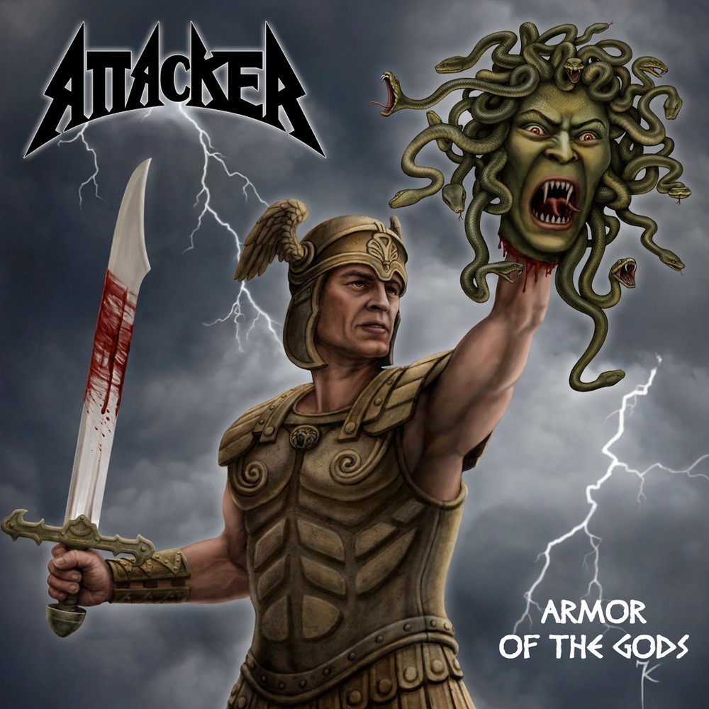 Attacker - Armor of the Gods (2018) Cover
