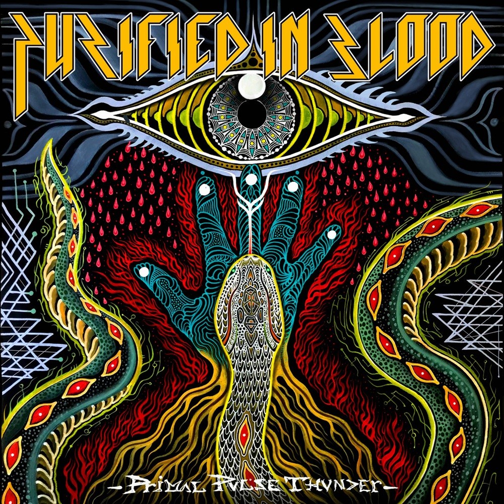 Purified in Blood - Primal Pulse Thunder (2025) Cover