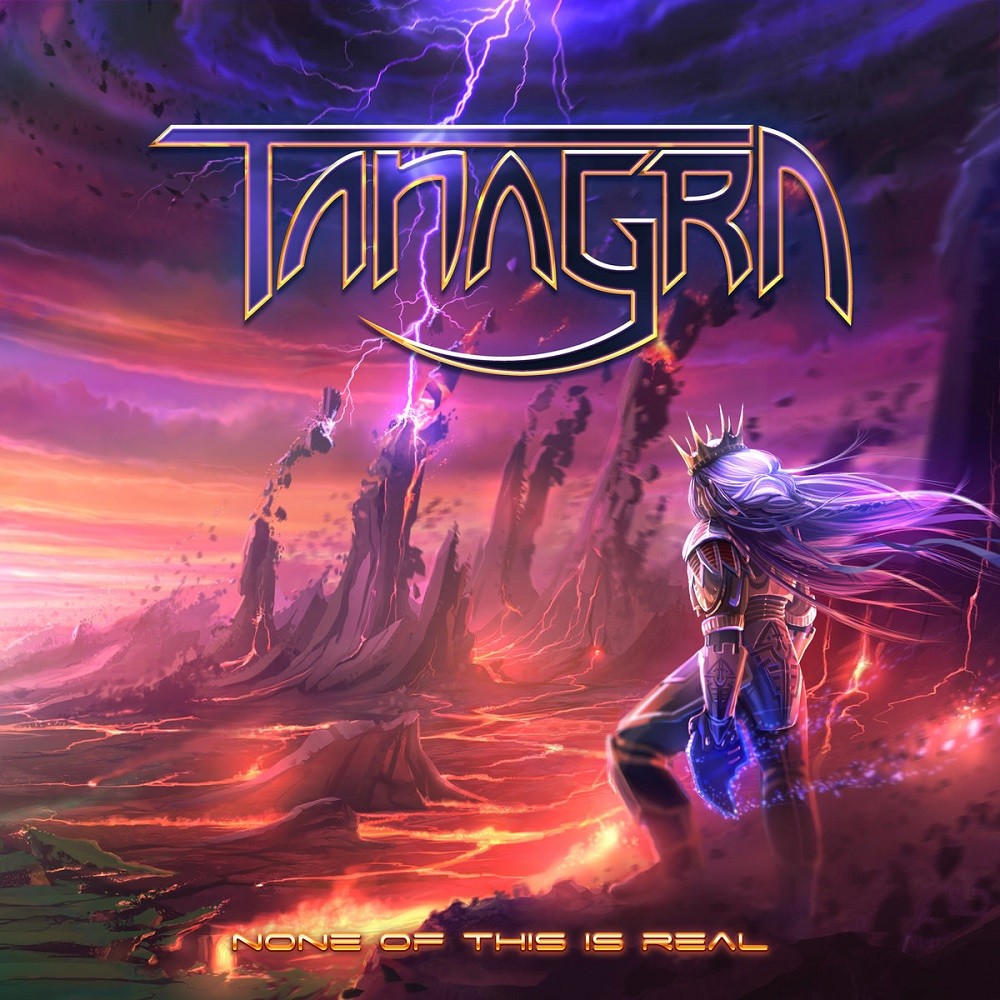 Tanagra - None of This Is Real (2015) Cover
