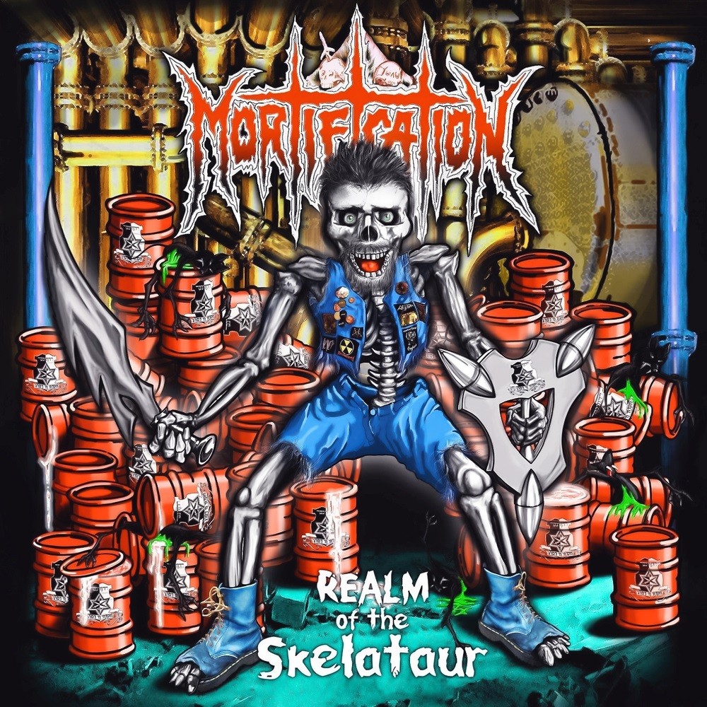 Mortification - Realm of the Skelataur (2015) Cover