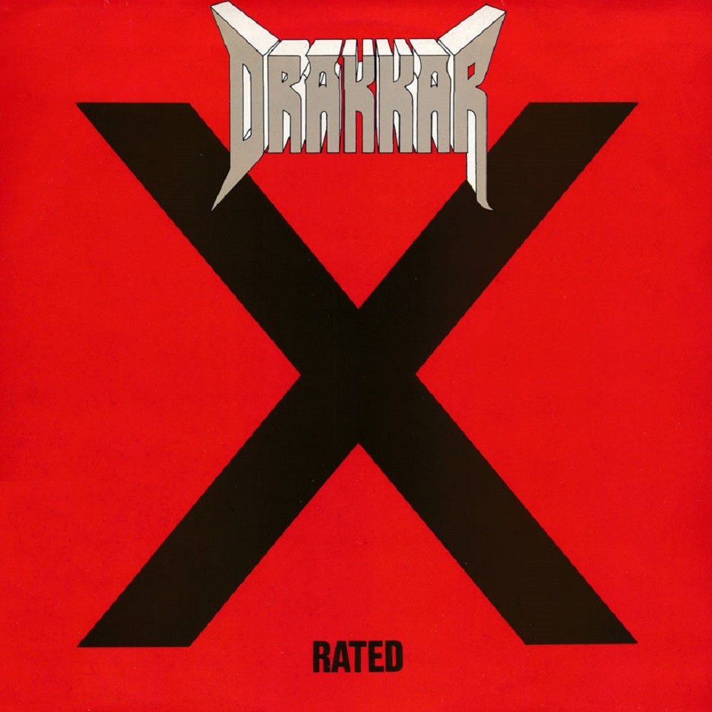 Drakkar (BEL) - X-Rated (1988) Cover