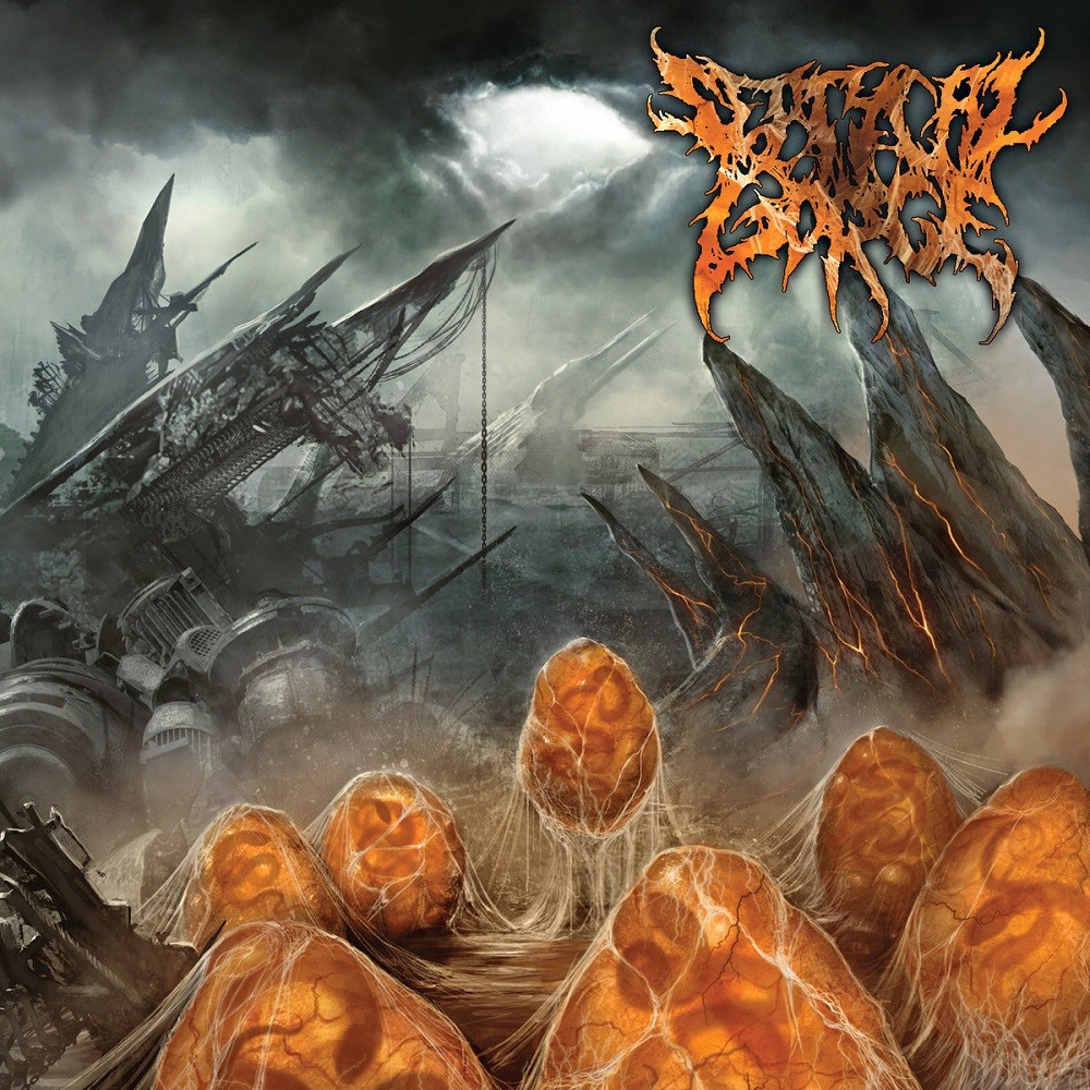 Septycal Gorge - Scourge of the Formless Breed (2014) Cover