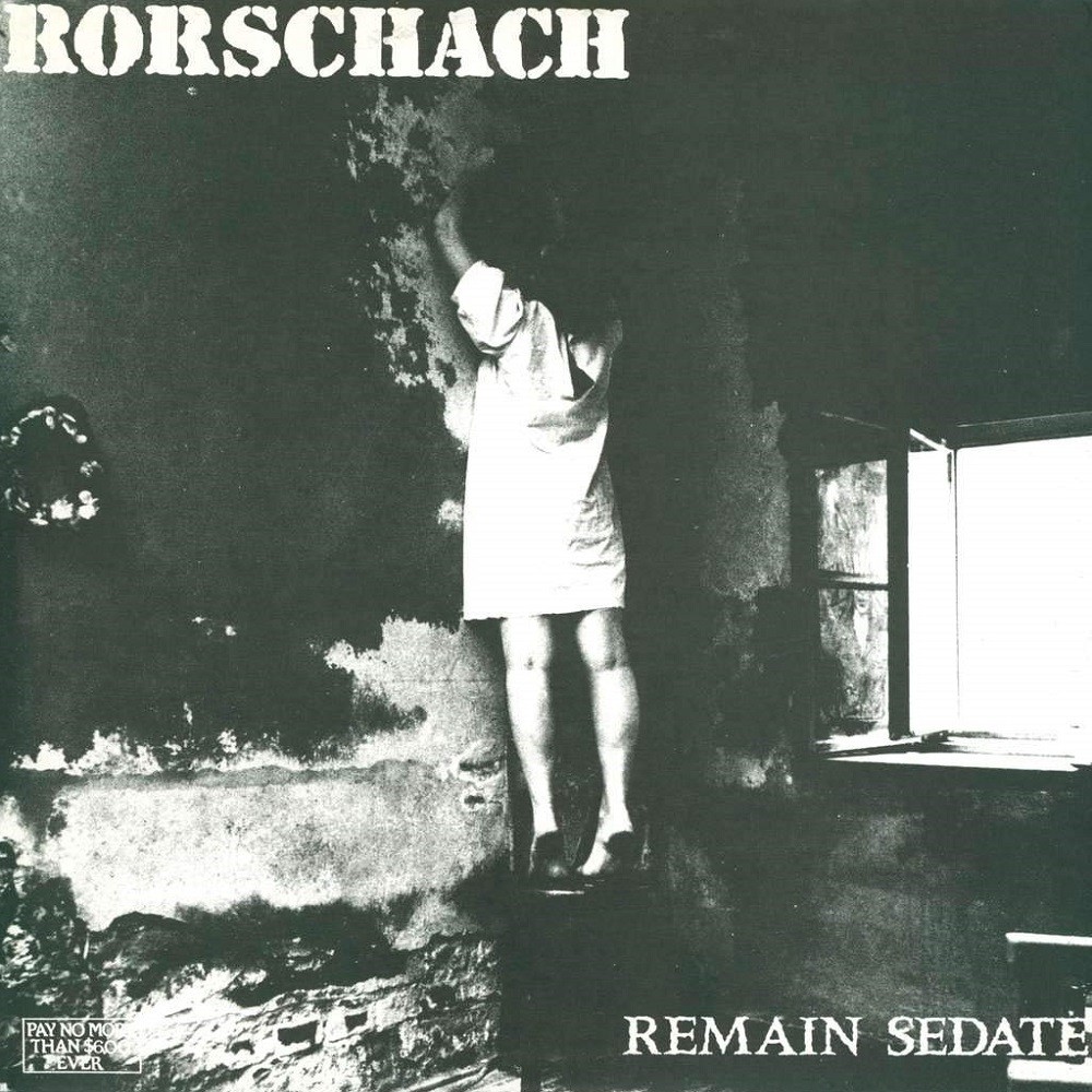 Rorschach - Remain Sedate (1990) Cover