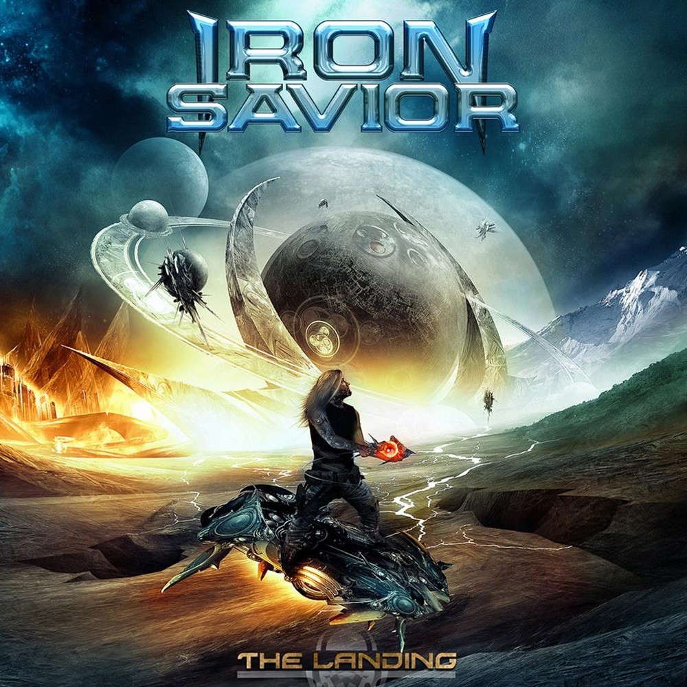 Iron Savior - The Landing (2011) Cover