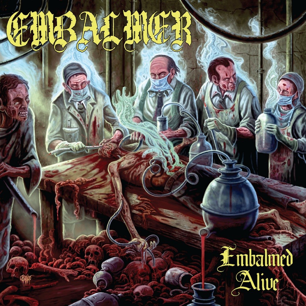 Embalmer - Embalmed Alive (2019) Cover