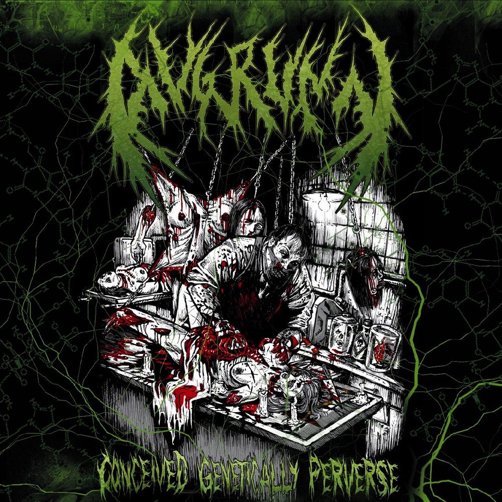 Avgrunn - Conceived Genetically Perverse (2012) Cover