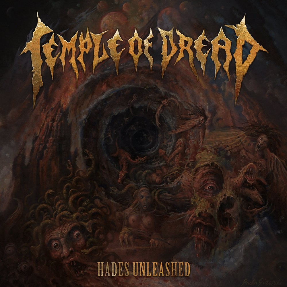 Temple of Dread - Hades Unleashed (2021) Cover