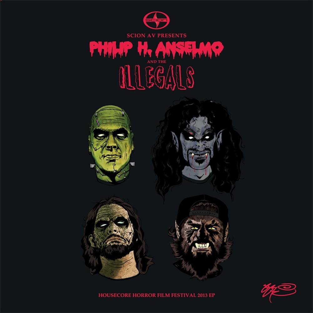 Philip H. Anselmo & The Illegals - Housecore Horror Music Festival EP (2013) Cover