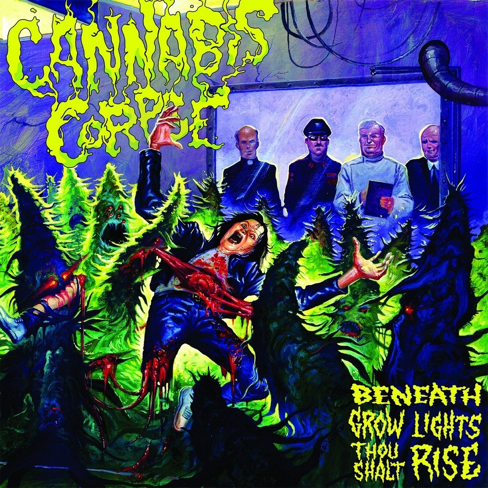 Cannabis Corpse - Beneath Grow Lights Thou Shalt Rise (2011) Cover