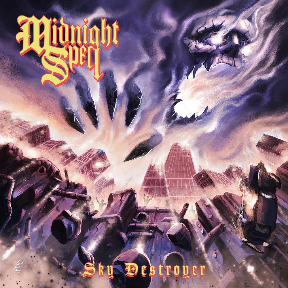 Midnight Spell - Sky Destroyer (2021) Cover