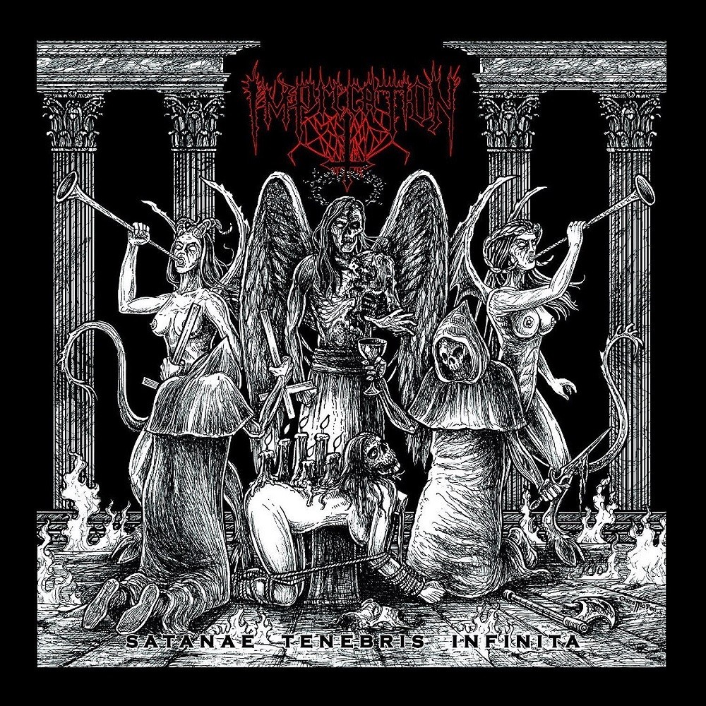 Imprecation - Satanae Tenebris Infinita (2013) Cover