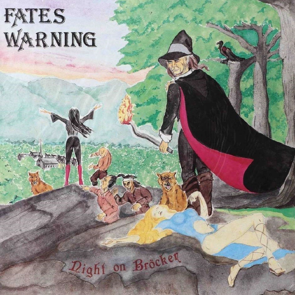 Fates Warning - Night on Bröcken (1984) Cover