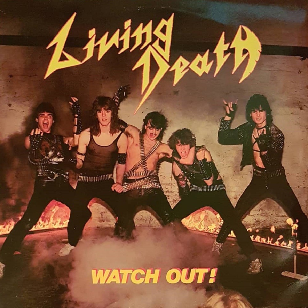 Living Death - Watch Out! (1985) Cover