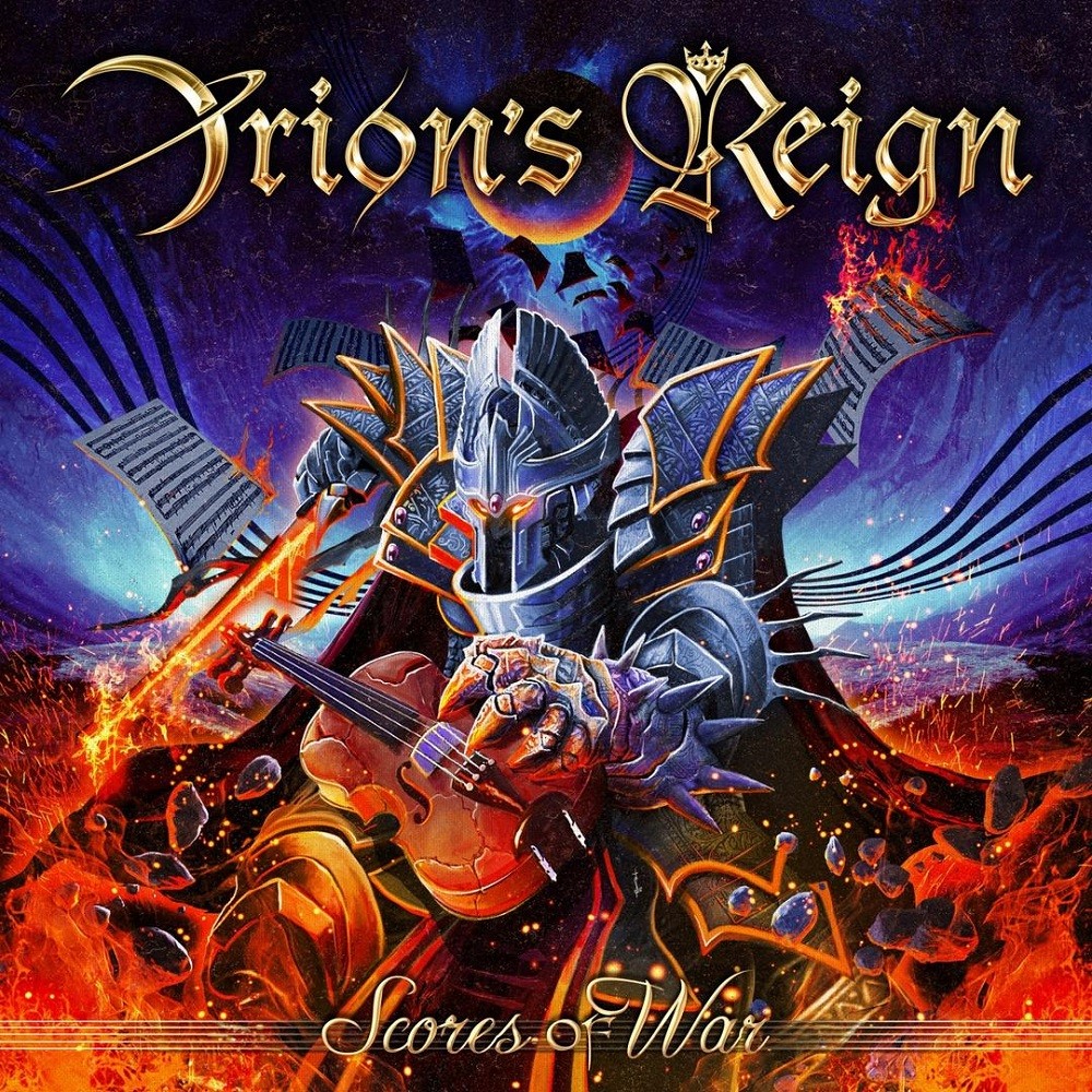 Orion's Reign - Scores of War (2018) Cover