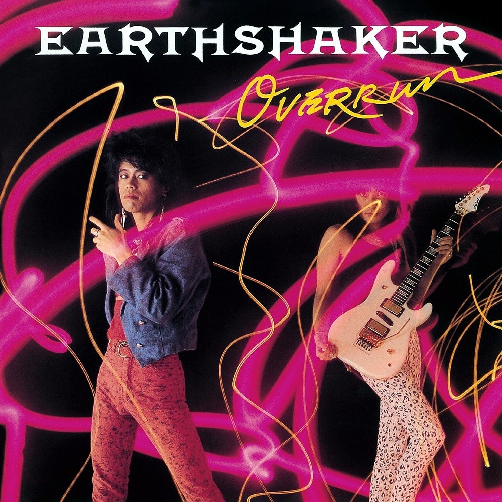 Earthshaker - Overrun (1986) Cover