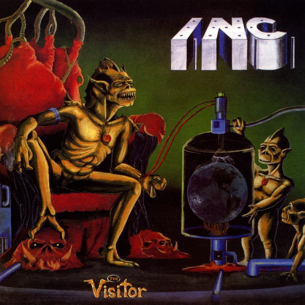 I.N.C. - The Visitor (1988) Cover
