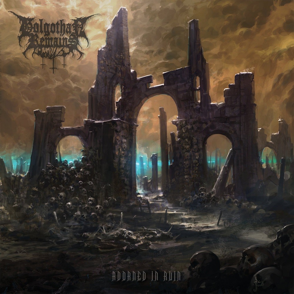 Golgothan Remains - Adorned in Ruin (2022) Cover