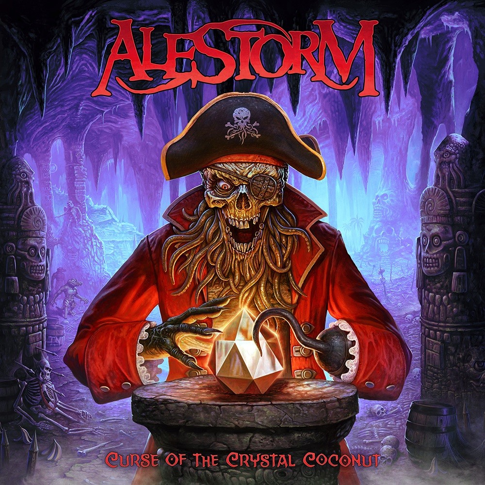 Alestorm - Curse of the Crystal Coconut (2020) Cover