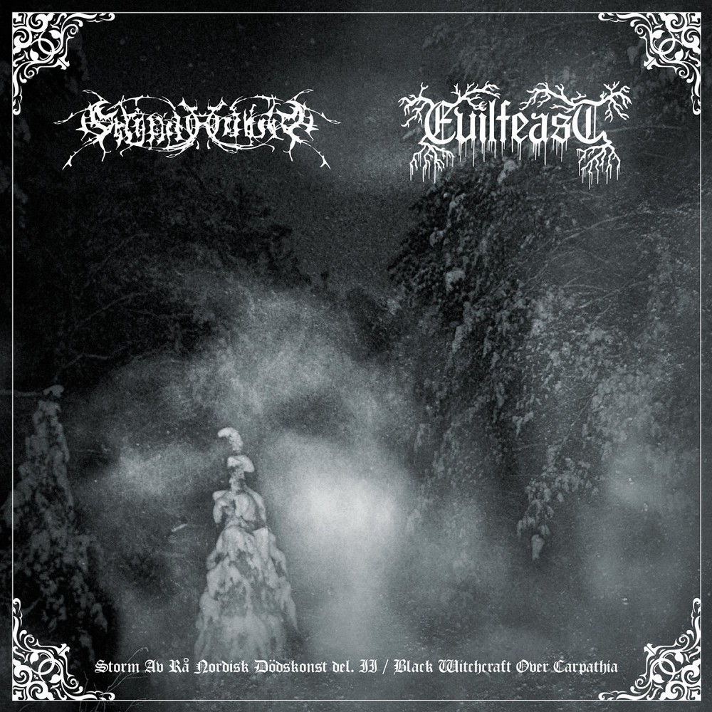 Gnipahålan / Evilfeast - Storm av rå nordisk dödskonst del. II / Black Witchcraft Over Carpathia (2021) Cover